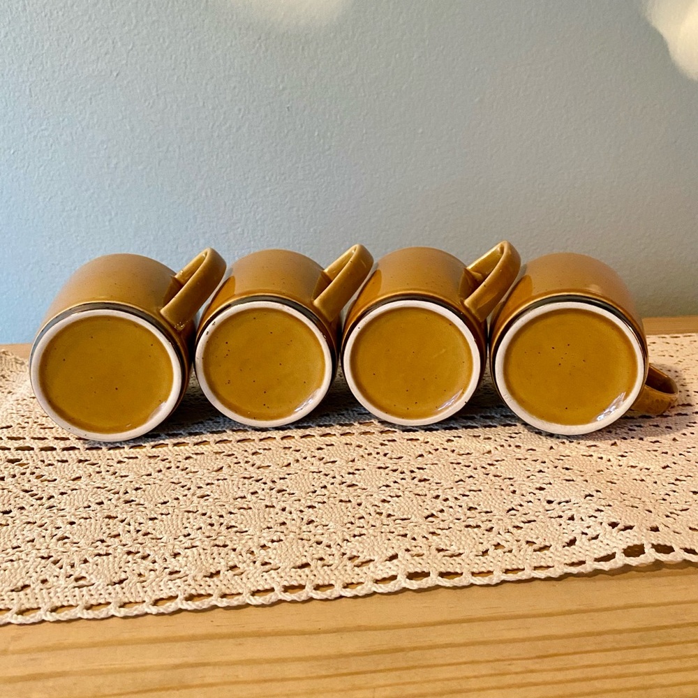 Mid Century Modern MCM Style Mugs Set of 4 - Picture 6 of 6